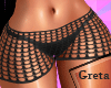 ★Black Mesh Short