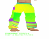 rave green,yellow pants