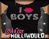 !HW! I Kiss Boys Shirt