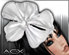 (ACX)White Flower Hat