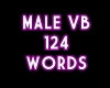 Male VB 124 Words