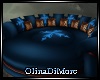(OD) Blue castle couch