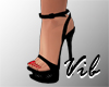 Valentina Black Shoes