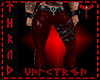 Latex Red Pants Male