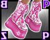 Bad Habit Boots / Pink