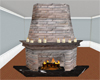 Rustic Fireplace Animate