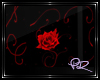 4p Red Rose art