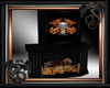 Skull Dragons Fire Place