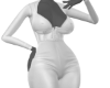 Corset Jumpsuit WHT