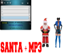 Santa + mp3 by qTBUNNY