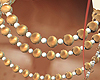 gold and pearl beads nkl