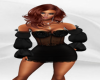 LOA Black Cocktail Dress