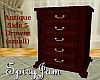 Antique Side 5 Drawers