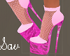 Pink Barbie Heels