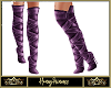 Fall Tall Boots Grape
