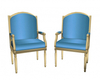 Blue Gold Chairs