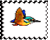 Animated Bird Stamp