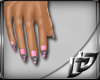 ~DD~Pink Nails Grey line