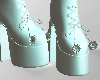 SL Gaia Fur Boots White