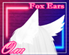 (OM) Fox Ears White