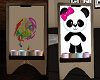 ~G~Panda Paint Easel