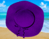 B|Beach Hat Purple ✿