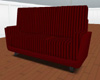 Red Stripped Couch