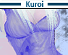Ku~ Short dress - Blue