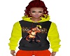 LDevine Yellow grey top