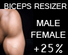 [PC] Biceps resizer 25%