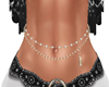 GOLD 'I' BELLY CHAIN