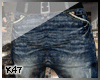 [K47] Jeans Arrugated 