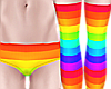 B! Rainbow Socks & Pants