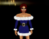 Blue Christmas Elf Dress