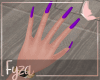 ammy purple nails