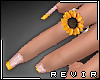 R║ Sunflower Ring+Nail