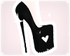 [Heart] Heels Black