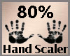 Hand Scale 80% F
