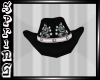 *S* cowgirl hat blk