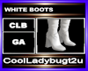 WHITE BOOTS