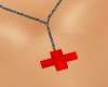 red cross pendant