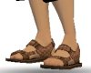 (SK) Brown Sandals