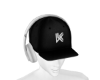 Black Cap W/headphones