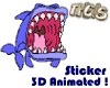Shark Animated Sticker