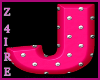 J - Letter Seat Pink