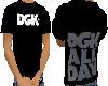 DGK Black Baggy Tshirt