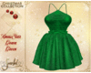 Xmas Star Gown Green