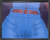 Lace-up Pants Blue