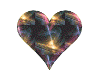 [Zyl] Blck sparkly heart