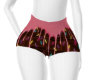 Chocolate donut shorts